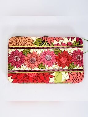 Vera Bradley Hello Dahlia Framed Wallet Clutch Kiss Lock Floral NWT